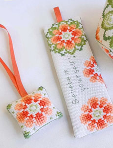 Sun Stich Studio - Patrones de biscornu y punto de cruz únicos y elegantes